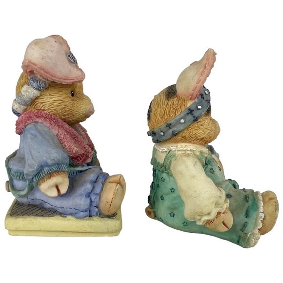 3 Enesco This Little Piggy Figurines Ducky Friend Had None Home Sw Eeet Lot TLP - Picture 7 of 13